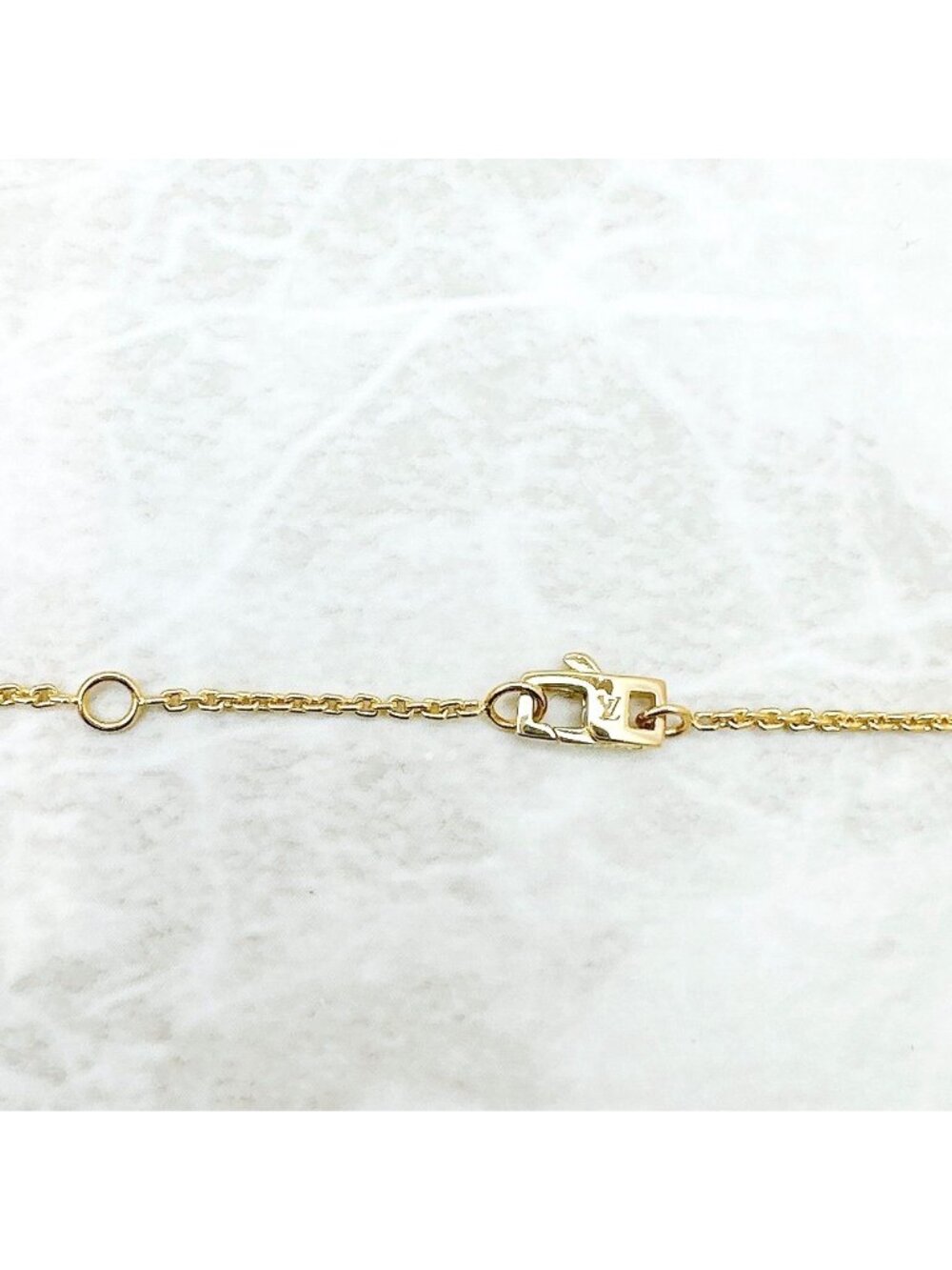 Louis Vuitton Pendentif Idyll Blossom Diamond Yellow Gold Necklace Cm - Picture 5 of 6